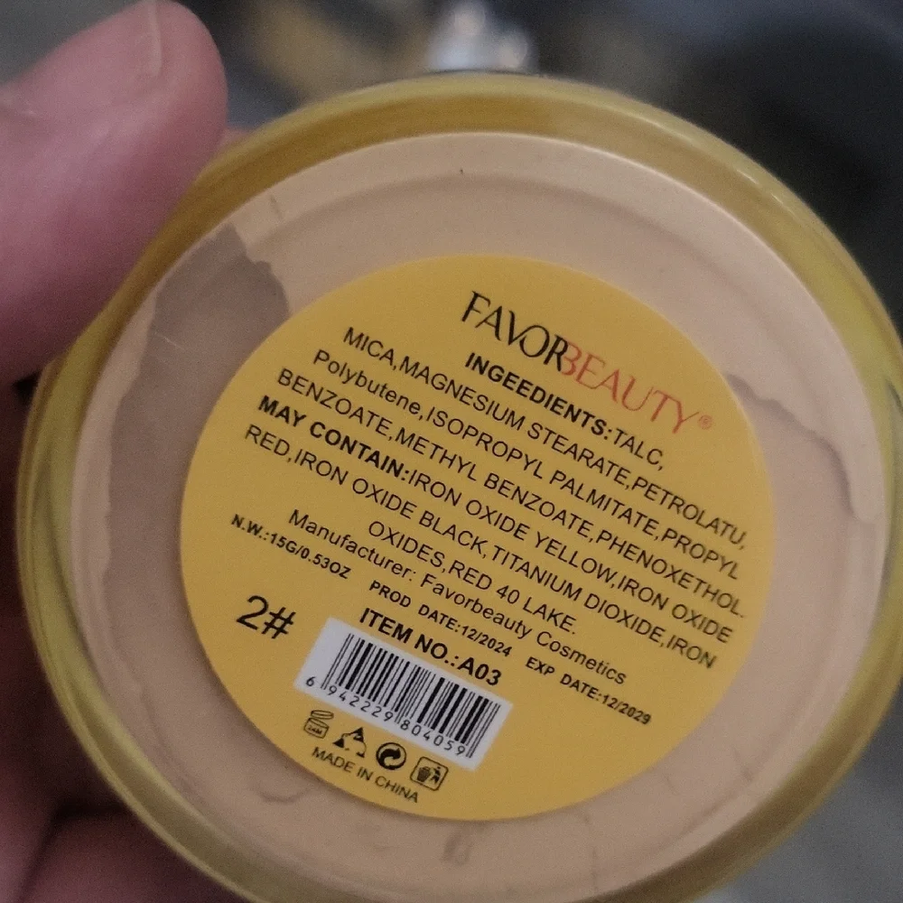 Banana Setting Powder - Yellow